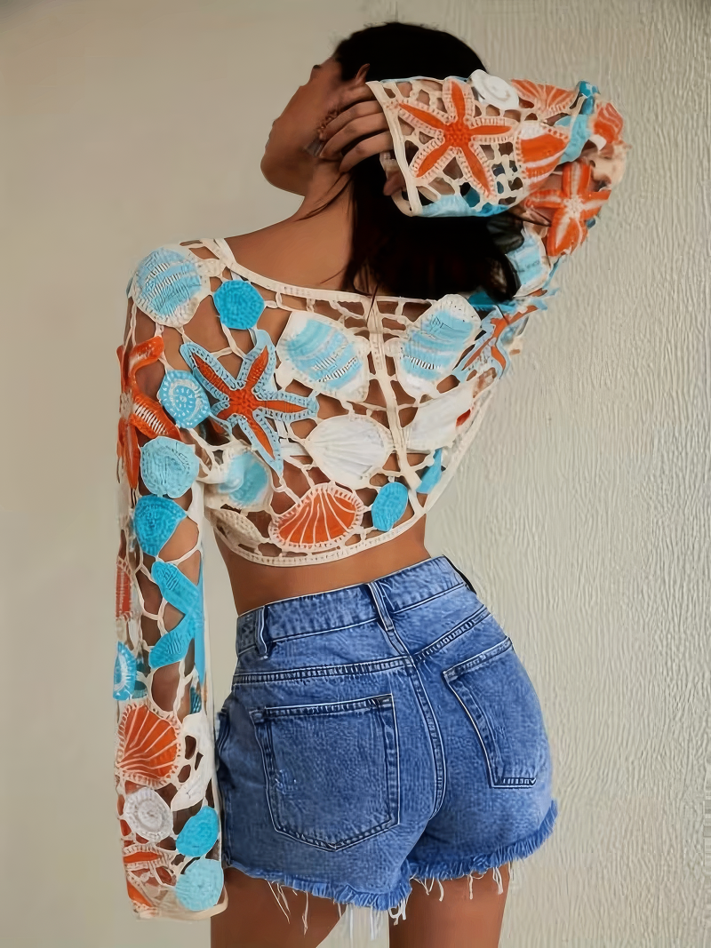 Carly's Ocean Cardigan