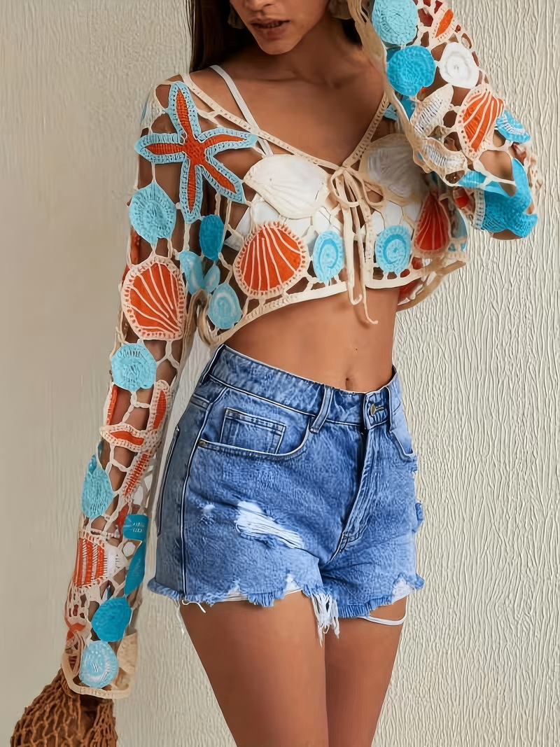 Carly's Ocean Cardigan