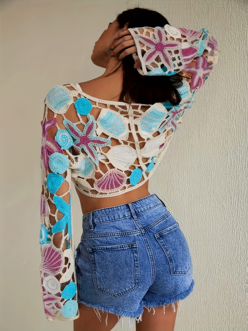 Carly's Ocean Cardigan